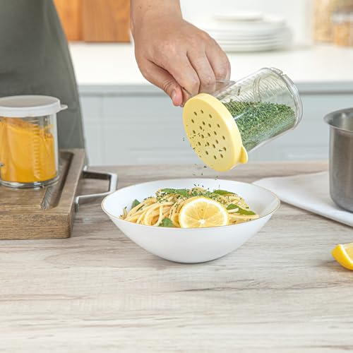 Restaurantware 10 oz Clear Polycarbonate Dredge Spice Shaker - style: Coarse