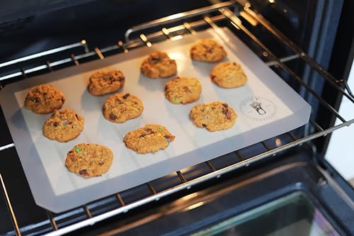 Silicone Baking Mats - 1/2 Sheet Size Baking Sheet Liners, Pack of 4, Gray - color: Gray, size: Half Size Baking Mat Pack of 4