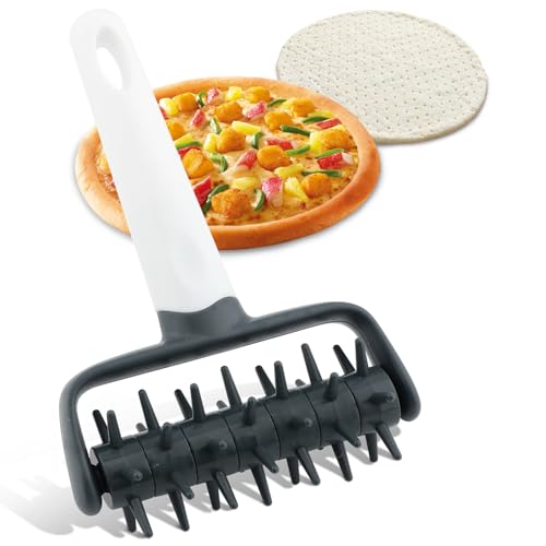 Pizza Dough Docker Dough Roller Spikes to Prevents Air Bubbles