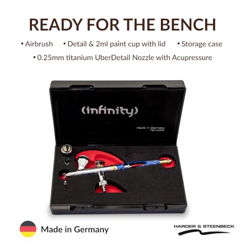 Harder & Steenbeck Giraldez Infinity CRplus MkII Airbrush, 0.25mm