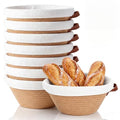 Hushee 8 Pack Cotton Rope Banneton Bread Proofing Basket Set, 9 Inch