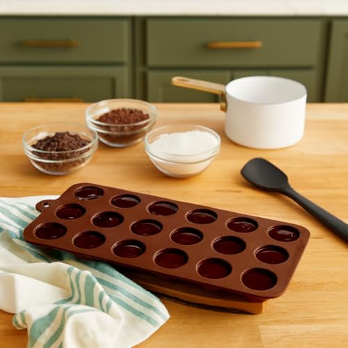 Mrs. Anderson’s Baking Chocolate Mold, European-Grade Silicone, Truffle, Set of 2 - style: Truffle, Set of 2