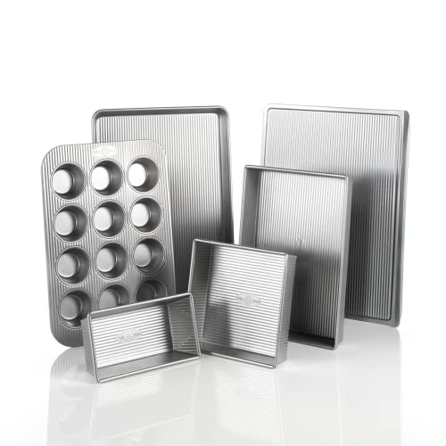 USA Pan 6 Piece Nonstick Bakeware Set - size: 6-Piece