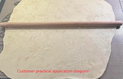 Thin Rolling Pin,3/4 Inch Diameter,Long 23.6 Inch (60 * 2cm) - size: 60 * 2 cm