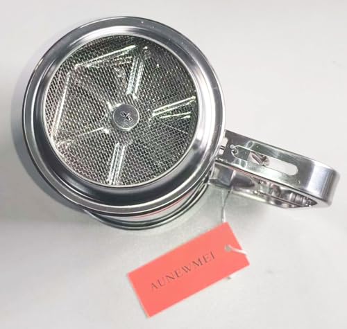 KitchenTools Stainless Steel Fine Mesh Sieve Flour Sifter Flour Cup Sifte A unique gifts for baking enthusiasts - color: Silver, size: Large