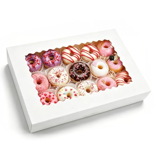 40 Pack Cookie Boxes,14x10x2.5 Inch - size: 14x10x2.5 Inch