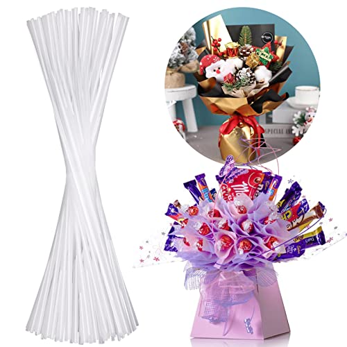 Palksky 100PCS Cake Pop Sticks, Lollipop Sticks,Cakepop Making Tools Accessories for Candies,Lollipops,Desserts,Chocolates Cookies DIY Supplies Bouquet