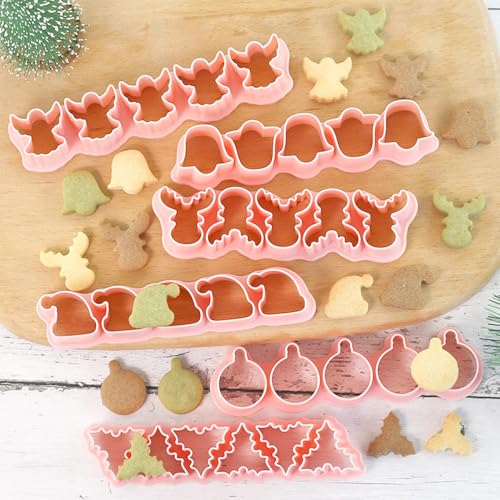 Mini Christmas Cookie Cutter for Pet Treats, Cute Homemade Snacks Cutters - color: Christmas-1