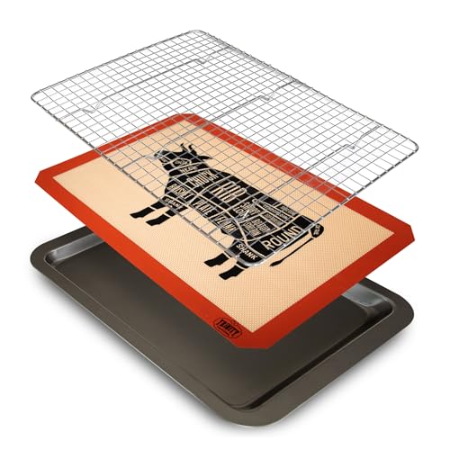 Trinity Provisions Small Meat Resting Pan - size: Small Cuts 13" x 9"