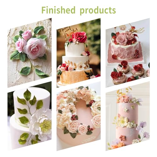 KALAIEN Leaf Petal Veiner Gum Paste Mold - color: Rose Petal