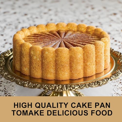 10 Inch Silicone Cake With 8 Inch Pan Set (2 Pack) - Nonstick Baking Mold for Pound Cake, Jello, Bread & Brownies, Dishwasher Safe, Grey - style: Grey-2pack