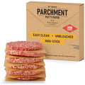 Hamburger Patty Paper Squares 5x5", 300 Pcs Parchment Paper Sheets