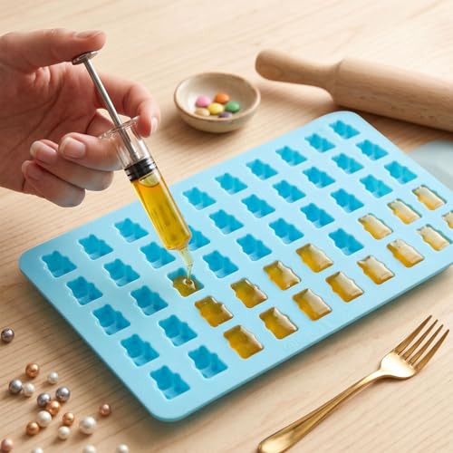 50 Cavity Bear Silicone Candy Molds - color: Style C