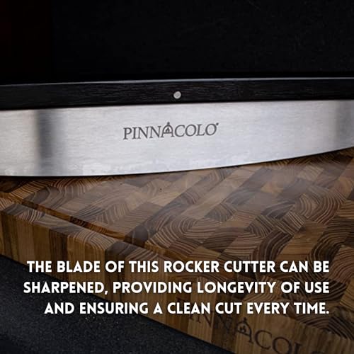 14 Inch Rocker Cutter with Sharpenable Stainless Blade - size: 14 Inches