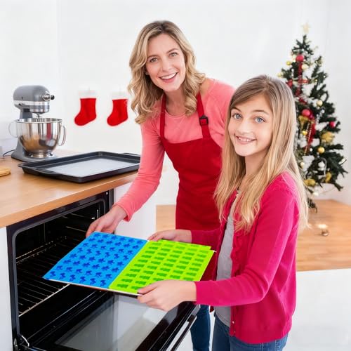 Gummy Candy Molds - Silicone Gummy Bear/Dinosaur/Animal Snack Molds for Kids With Dropper-Non-stick and Bpa Free for Mini Candy Chocolate Gummies Baking - color: 3pcs - Chocolate Bear
