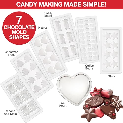 Electric Chocolate Fondue Melting Pot- Halloween Candy Bar Making Set - size: Single Pot
