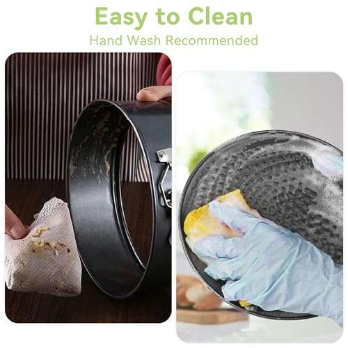 USLAI 9 Inch Springform Pan, Nonstick & Leakproof - size: 9 Inch