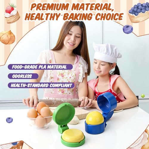 2 Pcs Round and Disc Cake Pop Mold Shapes Press Set, Sphere, Disc - color: Round and Disc, size: Small