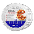 New Star Foodservice Seamless Aluminum Pizza Baking Screens, 20 Inch - size: 20-Inch