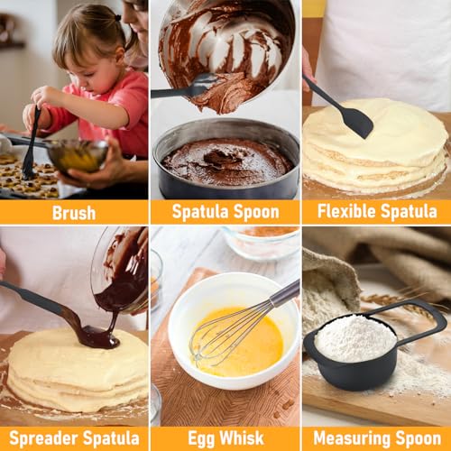 Unokit Mixing Blows with Lids Set - 7-Piece - size: Non-Slip 7-Piece