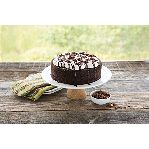 Nordic Ware 9" Round Non-stick Natural Aluminum Cake Pans (2 Pack), Metallic - size: 9 Inch (Pack of 2), style: Round