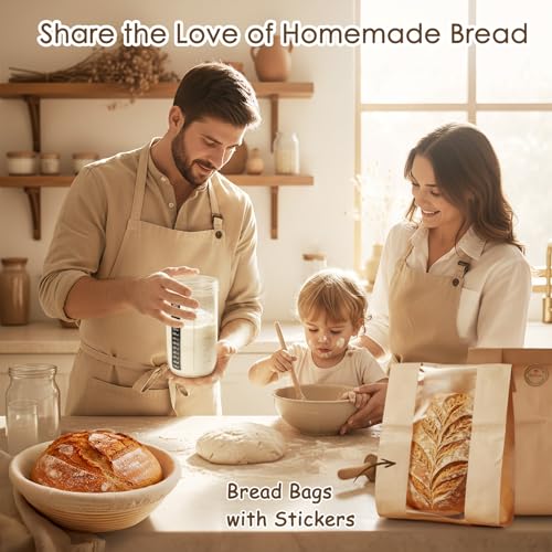 Bread Proofing Basket, Kikcoin Banneton Bread Proofing Basket (13 PCS) - size: 13 PCS