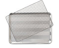 Nordic Ware Prism Half Sheet with Oven Safe Grid, 1 Pack, Natural - size: 1 Pack, style: Half Sheet with Oven Safe Grid