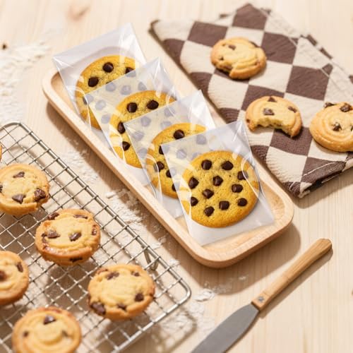 4x6 Inch Cookie Bags, 120 Pcs Clear Self Sealing Cellophane Treat Bags for Candy, Jewelry, Gift Wrapping, Party Favors, Crafts, Cookie Wrappers Self Adhesive - size: 4x6 Inch