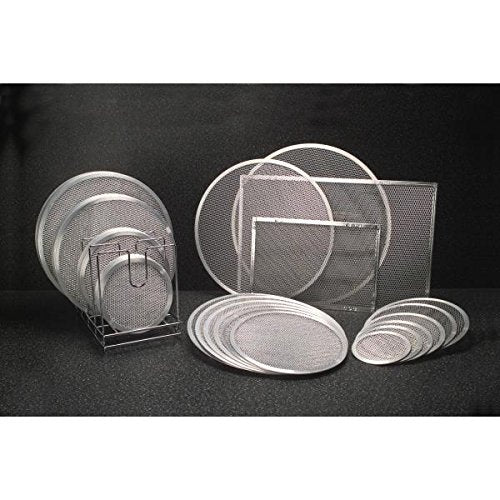 American Metalcraft 18708 Pizza Screen, 8.05" Length, 8.05" Width, Silver - size: 8-inch diameter, style: Pizza pan