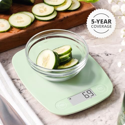 Greater Goods Food Scale, Slim & Compact Build, 1g Precision (Sage Green) - color: Sage Green