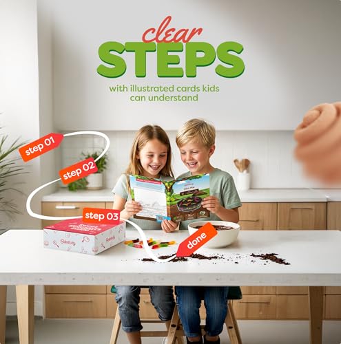 Baketivity Dirt Pie Kids Baking Kit with Pre-Measured Ingredients