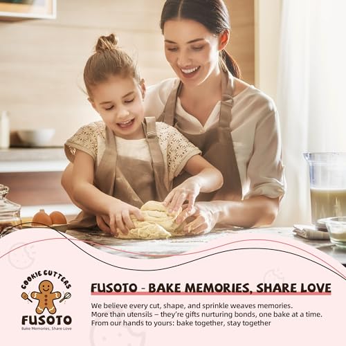 FUSOTO 26PCS Alphabet Letters Cookie Cutters Set, Letters A-Z, 3 Inches - style: 26PCS-Letter （3 inches）