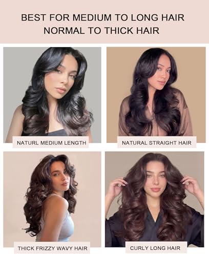 Classic Heatless Curls Overnight Rods No Heat Hair Curlers to Sleep Jumbo Foam Large Hair Rollers for Medium Long Hair Blowout Look, Heatless Flexible Curling Rod Set with Satin Wrap for Sleeping - color: Midnight Blue