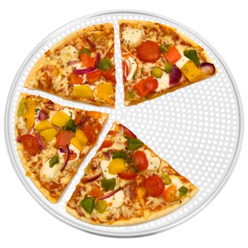 BESTonZON 16 Inch Stainless Steel Pizza Pan Screen
