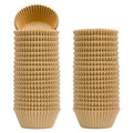 1000 Counts Heavy Duty Standard Natural Cupcake Liners Paper Cupcake Wrappers Bulk Cup Cake Cases 2 inches Baking Paper Cups for Baking Candy Cooking (Natural, 2 inches) - color: Natural