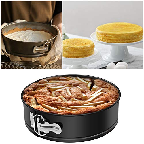 9 Inch Nonstick Springform Pan Cheesecake Pan with Removable Bottom - size: 9 Inches