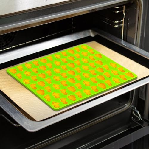 2 PCS Gummy Dinosaur Candy Molds Silicone, 152 Cavity Dinosaur Mini Silicone Mold for Chocolate, Fondant, Candy, Biscuits, Cookie, Jelly,Ice Cube and Dog Training Commands Concept - style: Mini Dinosaur