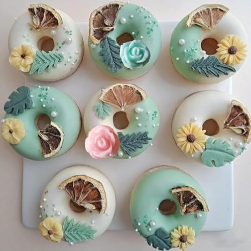 Rose Silicone Candy Mold Mini Flower Fondant Chocolate Molds - color: Style L