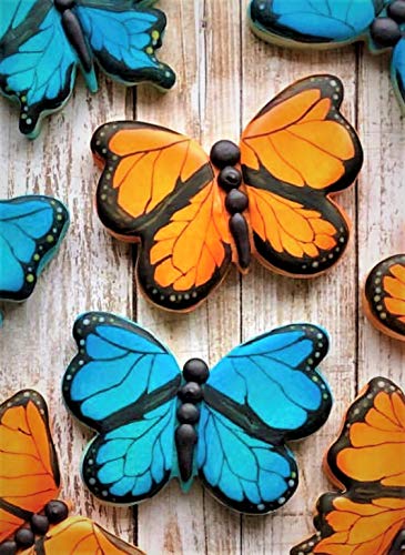 Ann Clark Small Butterfly/Moth Cookie Cutter, 3" Made in USA - style: 3" Butterfly