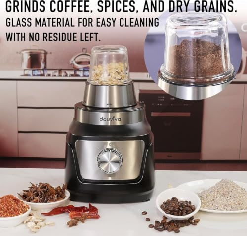 8-Cup Food Processor & Blender Combo, 1000W All-in-One Kitchen Blender for Ice Crushing, Smoothies & Dough, 24oz To-Go Cup, French Fry Cutter, Dishwasher Safe, Black - size: 8 cup