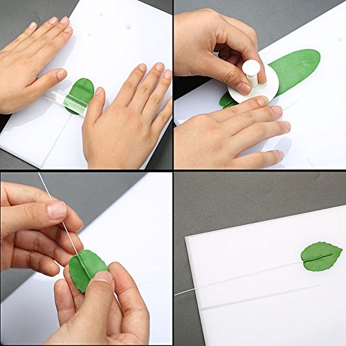 Petal and Leaves Veining Board Fondant Flower Tools Cake Decorating Tools