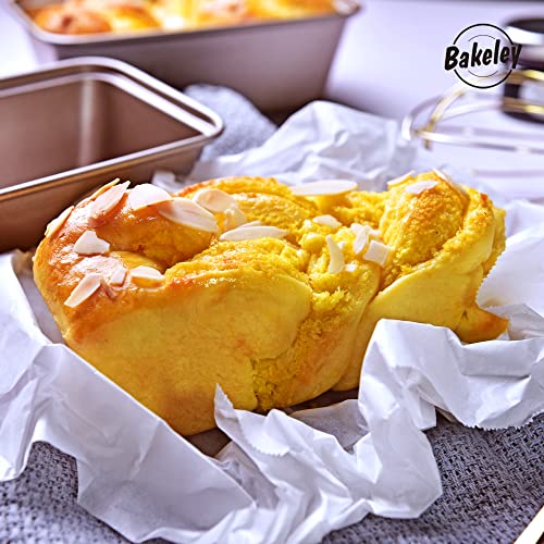 6x3 Inch Mini Loaf Pan Set of 4 Nonstick Carbon Steel Pans for Bread Baking - size: 6x3" 0.7Lb 4Pcs