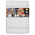 KITCHENATICS Half Sheet Wire Rack Rust Free Even Airflow 11.8 x 16.9 Inches - size: 11.8" x 16.9"