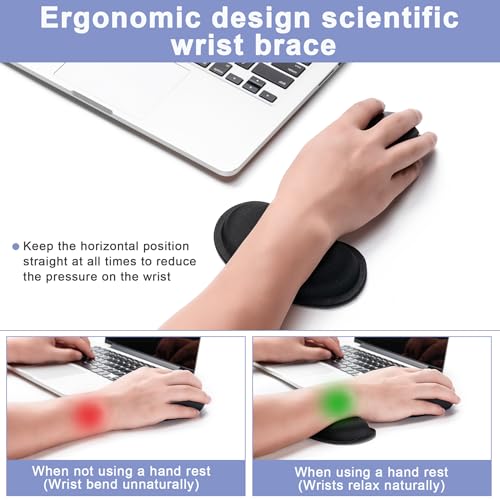 Keyboard Wrist Rest,Ergonomic Wrist Support for Keyboard,Flowers Style - color: Flowers and Plants Style