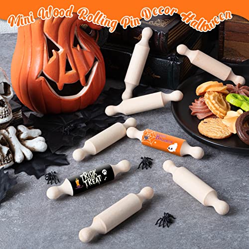 45Pcs Wooden Mini Rolling Pin Long Kitchen Baking - color: Rolling Pins 45
