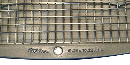 Stainless Steel Cooling Rack - Heavy Duty and Oven Safe, Good for Cooling, Baking and Roasting - Fits 15 1/4" X 10 1/4" Baking Pans - Perfect for Cookies, Cakes & More (10" x 15") - size: 10" x 15" - Set of 2