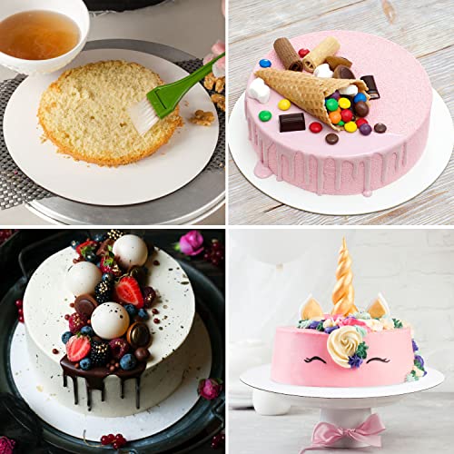 ZENOWICK 40-Packs Cake Boards 10 inch Round, White Cake Board Rounds - color: 40P, size: 10IN