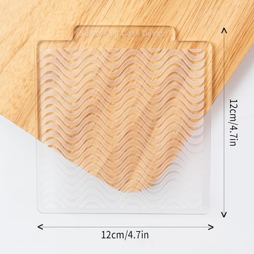 KALAIEN 3 Pack Cookie Embosser Set, Fondant Impression Mats-Style 1 - color: Style 1