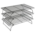 3 Tier Stackable Cooling Rack for Batch Cooling, 15.8"x 10"-Black - color: Black, size: 10''x15.8''-3Tier
