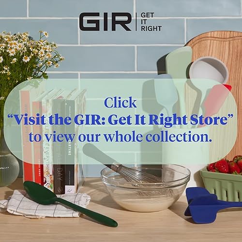 GIR: 5-Piece Silicone Ultimate Kitchen Utensils Set – Red - color: Red, size: 5 - Piece Set
